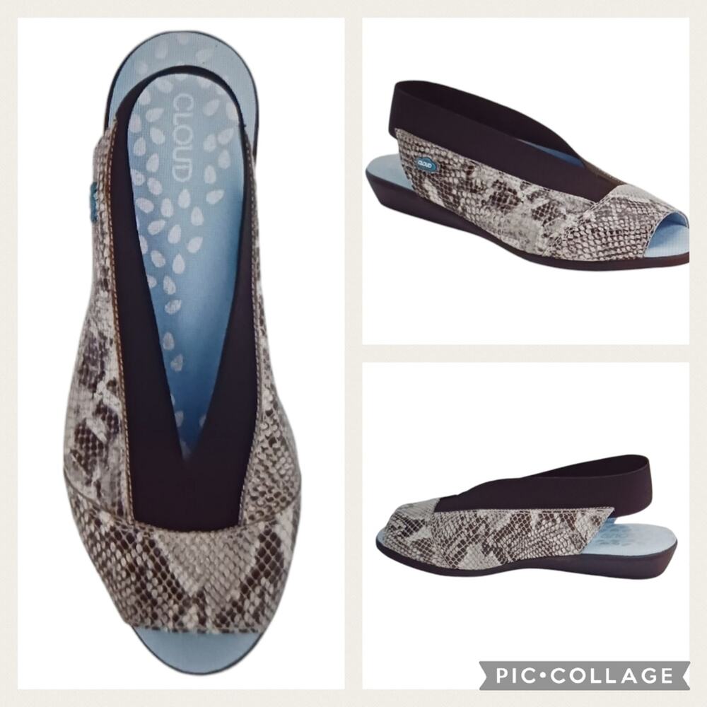 Cloud Footwear Caliber Slip-on Sandals GUC $165 size 41 US 10   S2391